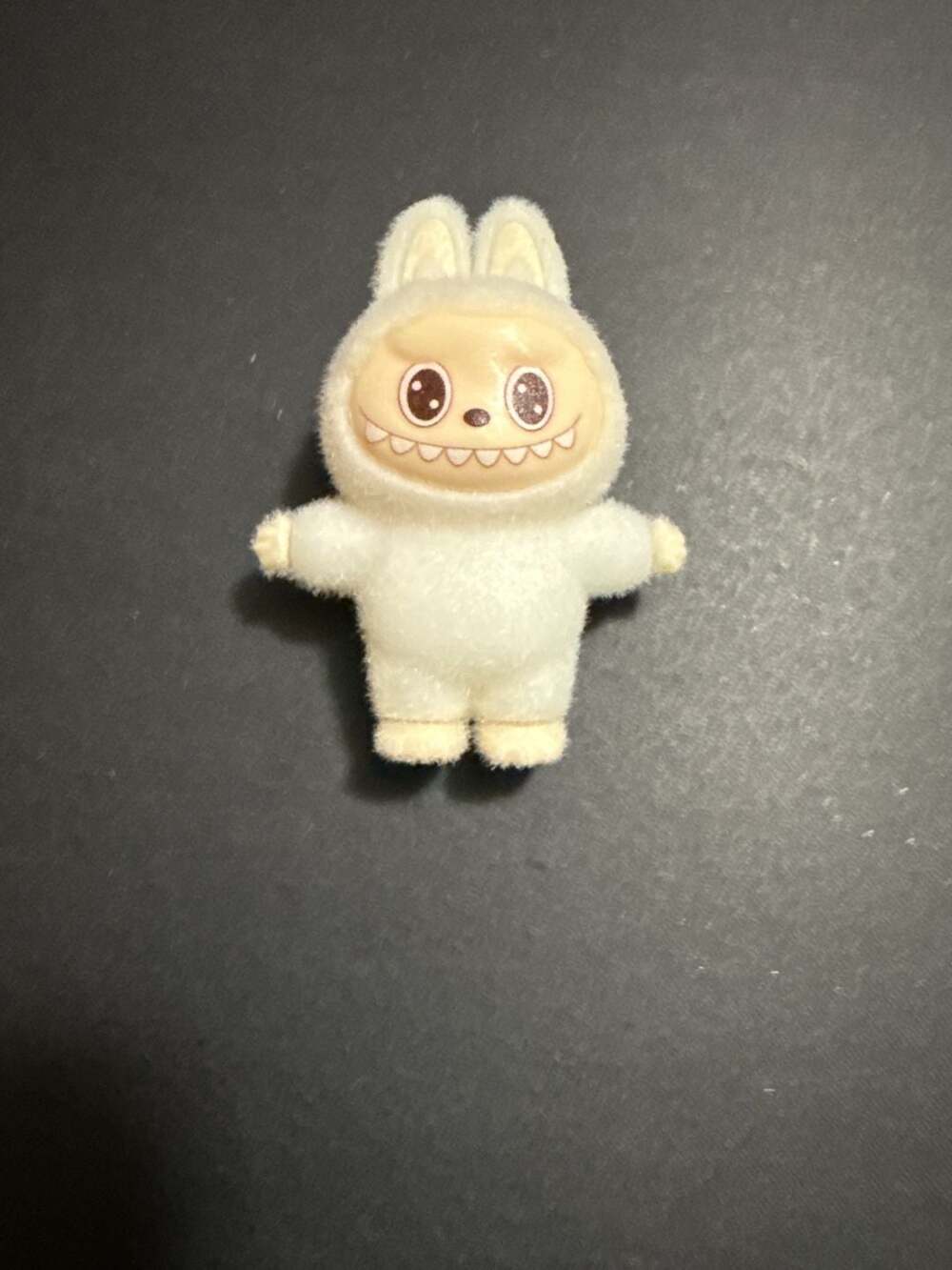 Labubu The Monsters Flocked Bunny Costume Mini Figure Toy